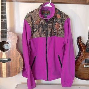 💖 Camo and pink heavy fleece.